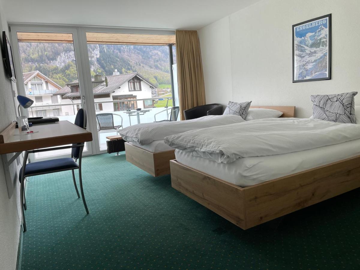 Hotel Hahnenblick Engelberg Exteriör bild