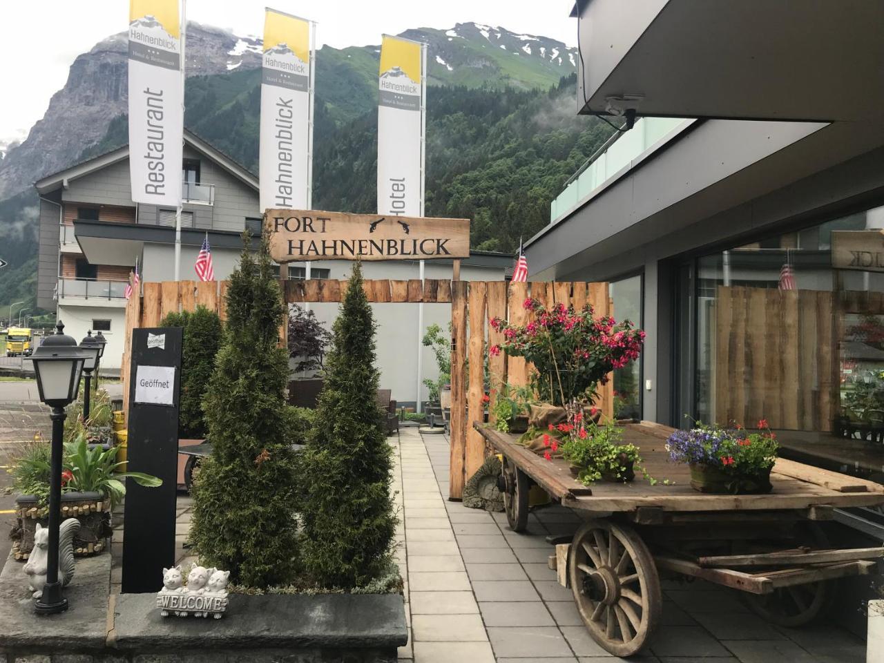 Hotel Hahnenblick Engelberg Exteriör bild